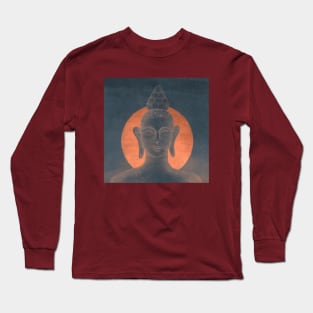 Buddha with moon Long Sleeve T-Shirt